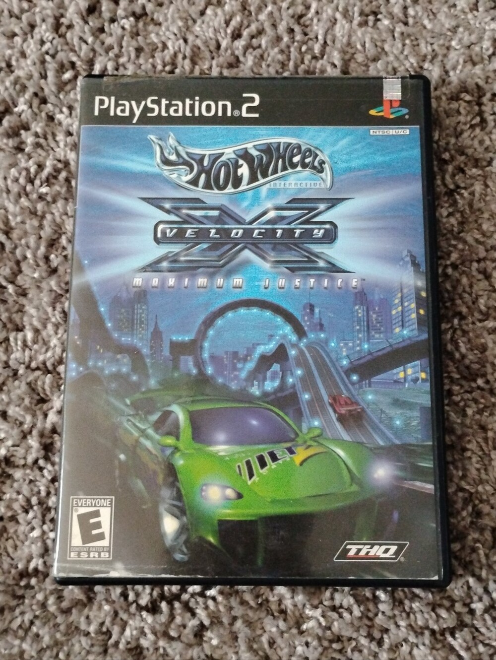 Hot Wheels Velocity X: Maximum Justice (PlayStation 2, PS2)